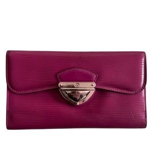SOLD!!! RARE Authentic Vintage LV Portefeuille Eugenie Purple Epi Wallet